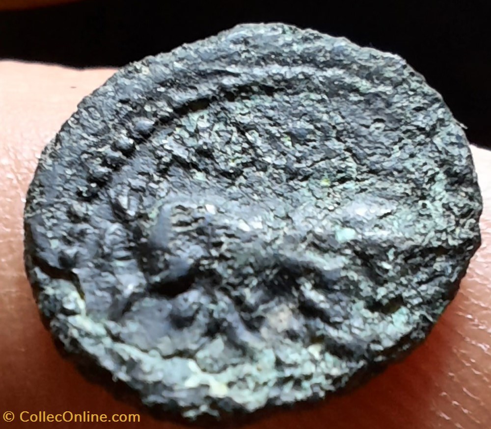 monnaies antiques celtes marseille petit bronze