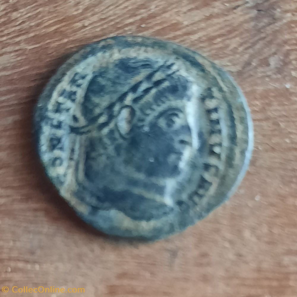 Constantin 1° A/Busta laure a d R/ Couronne de laurier D 20.1 P 2.88 RIC320 BMR N°BD 87479 monnaie antique av jc ap romaine republicaine imperiale constantin 1 a busta laure a d r couronne de laurier d 20 1 p 2 88 ric320 bmr n bd 87479