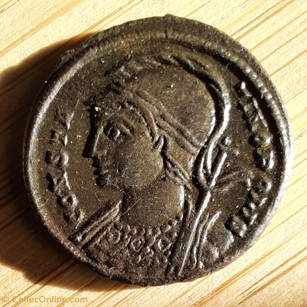 Cnstantinople A/Tete casquee de Constantinople a d R /Victoire a g D18 P 2.51g RIC352 C21 monnaie antique av jc ap romaine republicaine imperiale cnstantinople a tete casquee de constantinople a d r victoire a g d18 p 2 51g ric352 c21