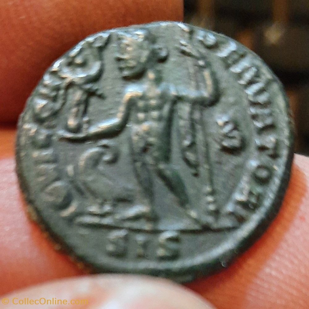 Licinius 1° A/ Tete lauree a d R/ Jupiter debout a d D21 P4.54g RCV 15211 C84 RIC 8 monnaies antiquite av jc ap romaines republicaines imperiales licinius 1 a tete lauree a d r jupiter debout a d d21 p4 54g rcv 15211 c84 ric 8
