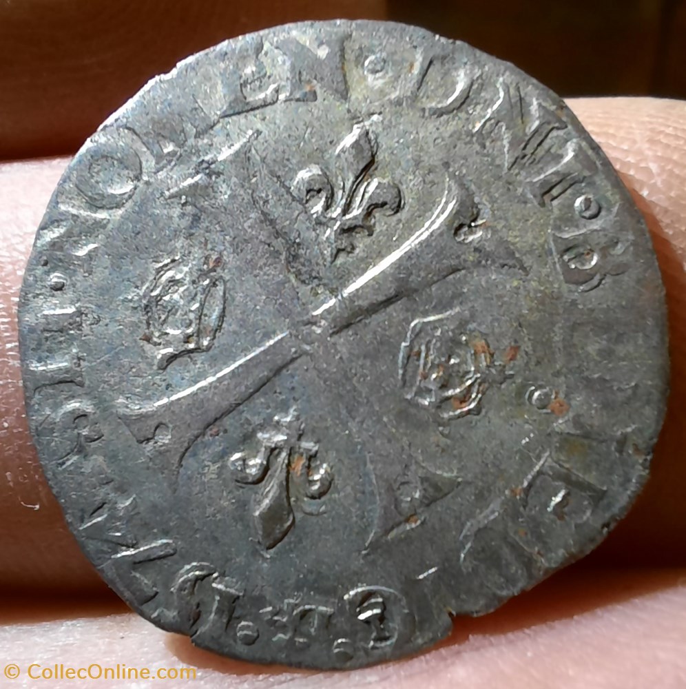 monnaies royales charles 9 a ecu de france 2c r croix echancree d22 3 p2 15g c1386 dy 1088 l 918