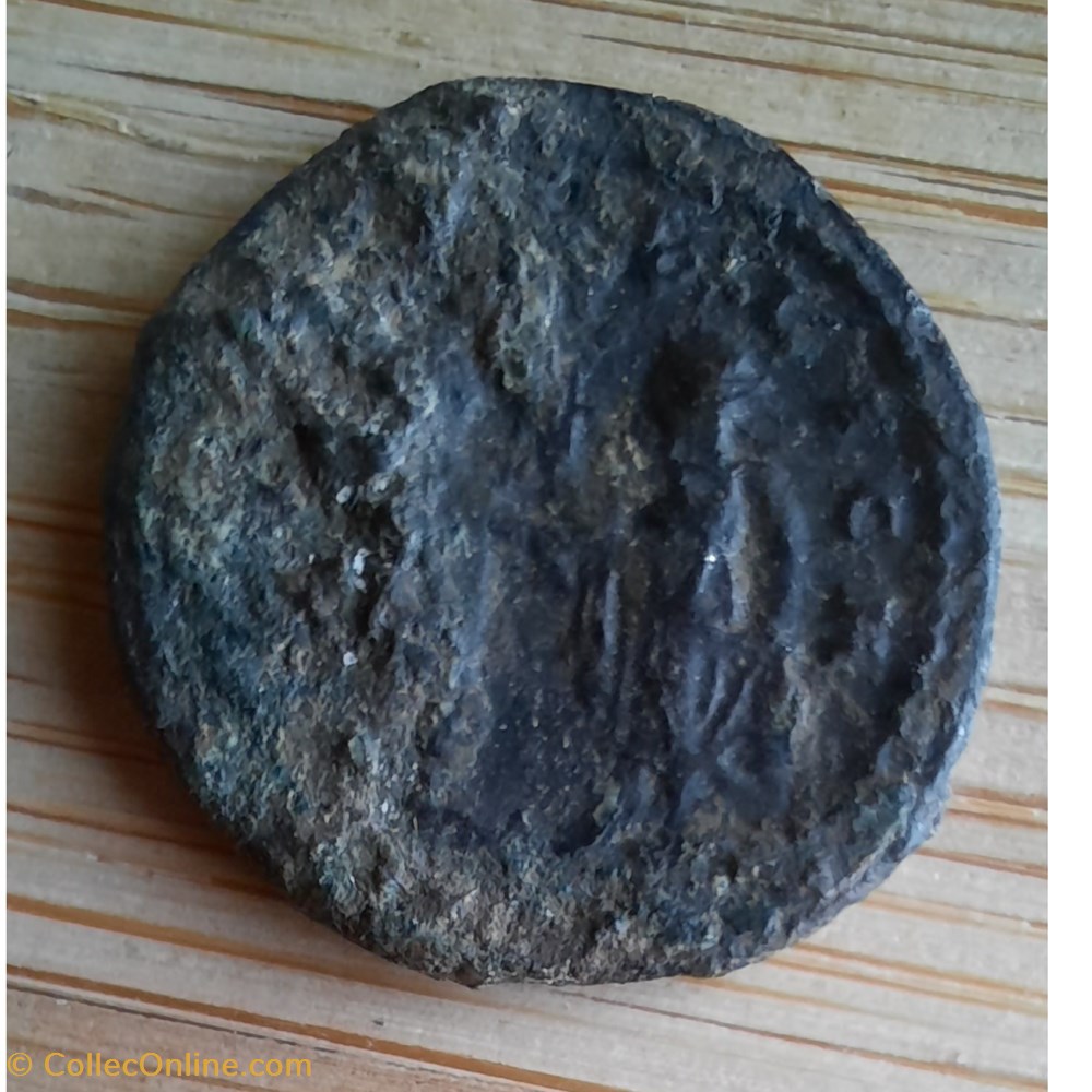 Salonin A/ Buste radie a d R/Salonin face a Esperance D24 P3.49g RCV10775 RIC36 C95 monnaie antiquite av jc ap romaine republicaine imperiale salonin a buste radie a d r salonin face a esperance d24 p3 49g rcv10775 ric36 c95