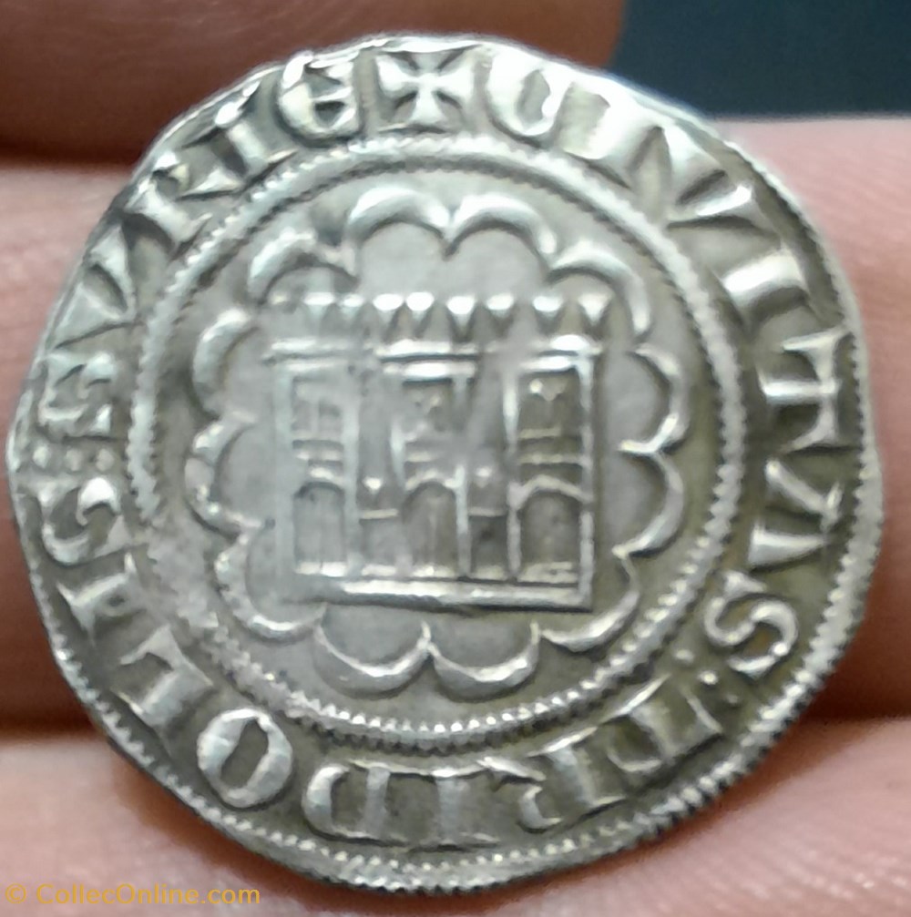 Bohemond VII Royaume deTripoli 2 monnaies monde monaco bohemond vii royaume detripoli