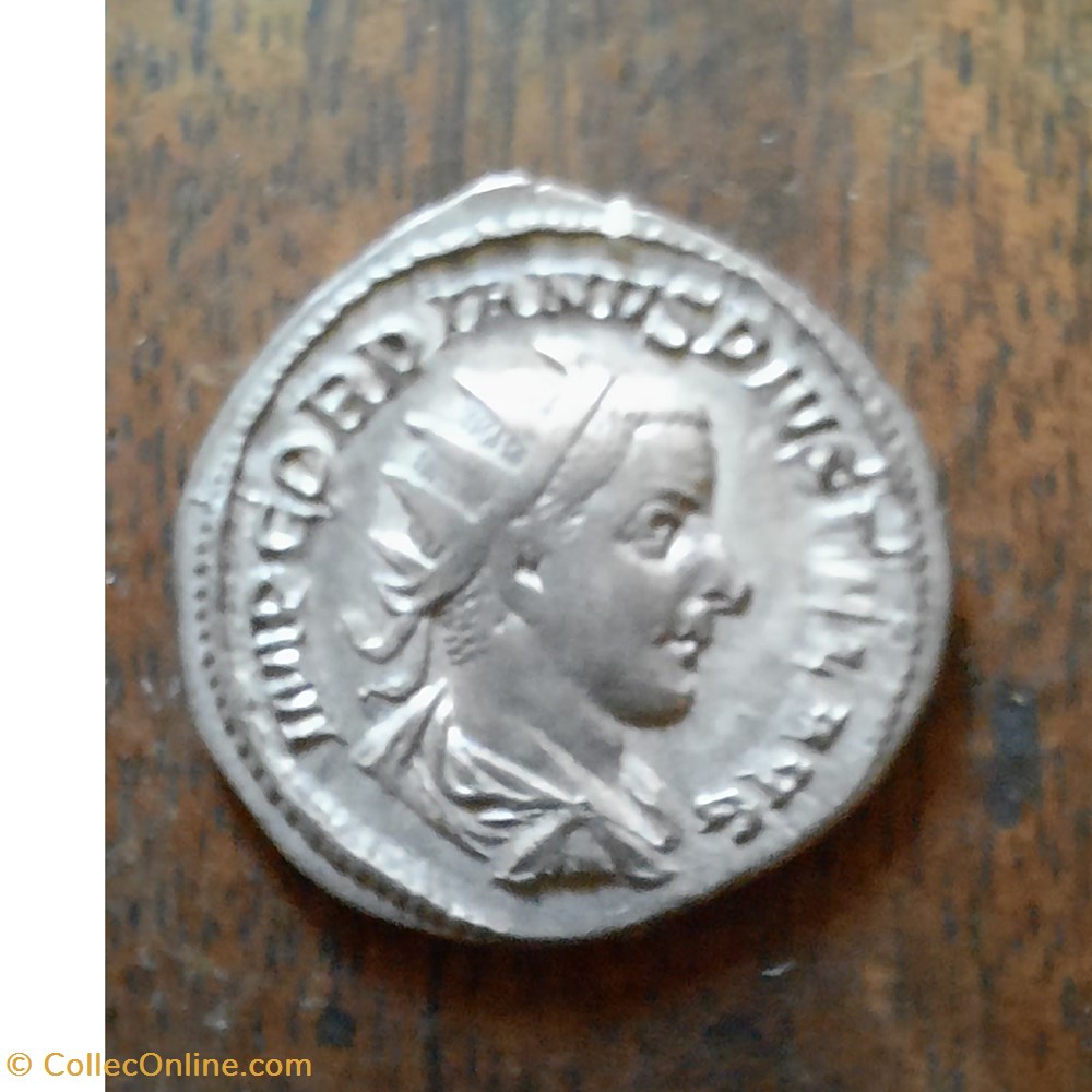 Gordien 3 A/Buste radie a d R/Jupiter nu debout a d +241 +243 D 22 P 3.39g RCV8615 C109 RIC 84 monnaie antique av jc ap romaine republicaine imperiale gordien 3 a buste radie a d r jupiter nu debout a d 241 243 d 22 p 3 39g rcv8615 c109 ric 84