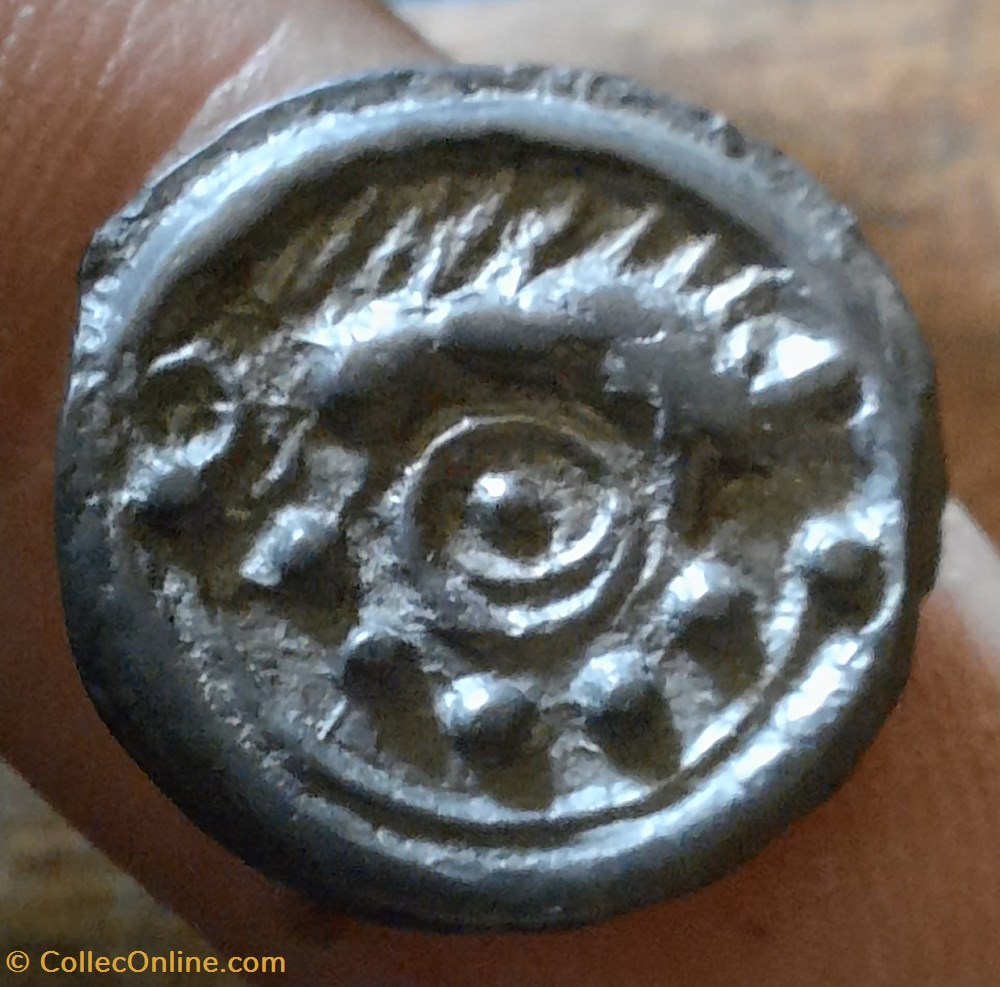 Suessions ( soissons) monnaies antiques a celtes suessions soissons