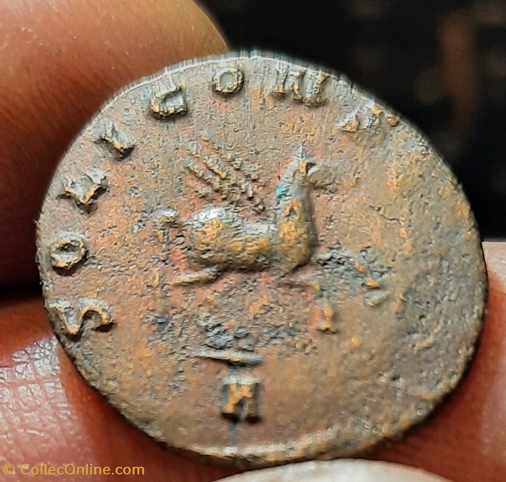 monnaies antiquite av jc ap romaines republicaines imperiales gallien a tete radiee a d r pegasse a d 267 268 d20 3 p2 66g ric283 c978