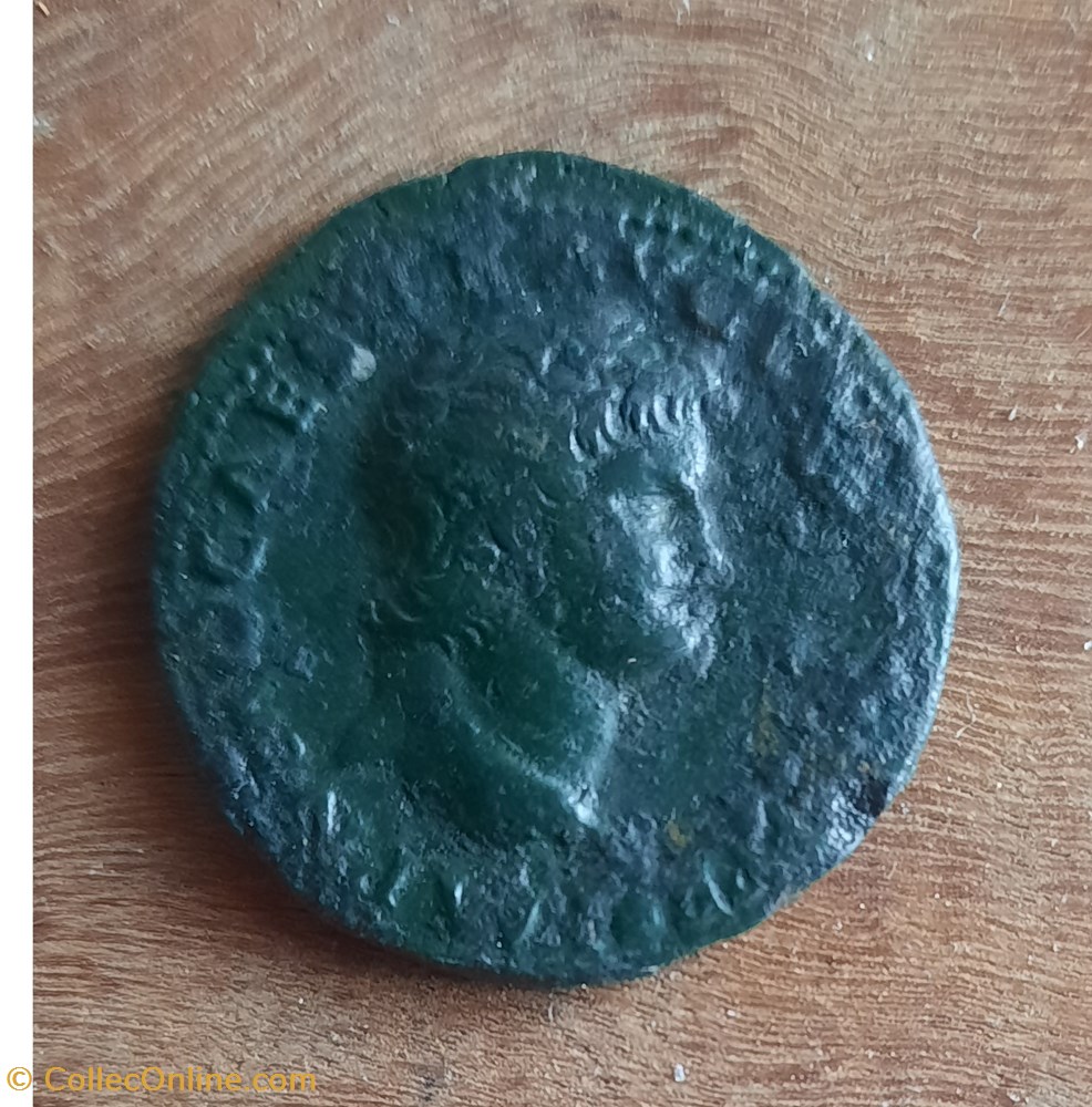 Neron A / Tete lauree a d R/Victoire a g D28.1 P 10.31g C 298 RIC 368 monnaie antique av jc ap romaine republicaine imperiale neron a tete lauree a d r victoire a g d28 1 p 10 31g c 298 ric 368