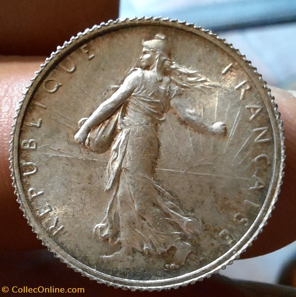 Troisieme Republique Un Franc monnaies monde france troisieme republique un franc