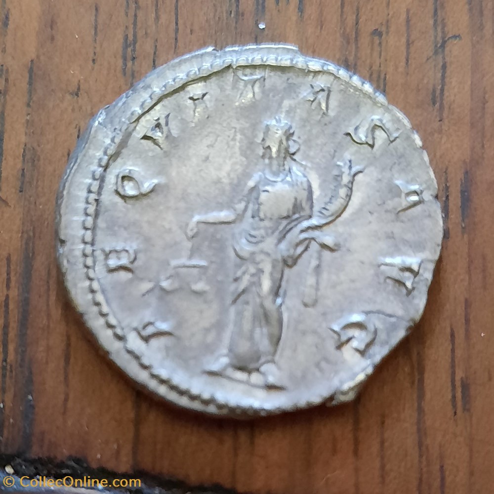Gordien3 A/Buste radie a d R/Equite debout de face +239-240 21.3 P3.97g RCV8602 C25 RIC 63 monnaie antique av jc ap romaine republicaine imperiale gordien3 a buste radie a d r equite debout de face 239 240 21 3 p3 97g rcv8602 c25 ric 63
