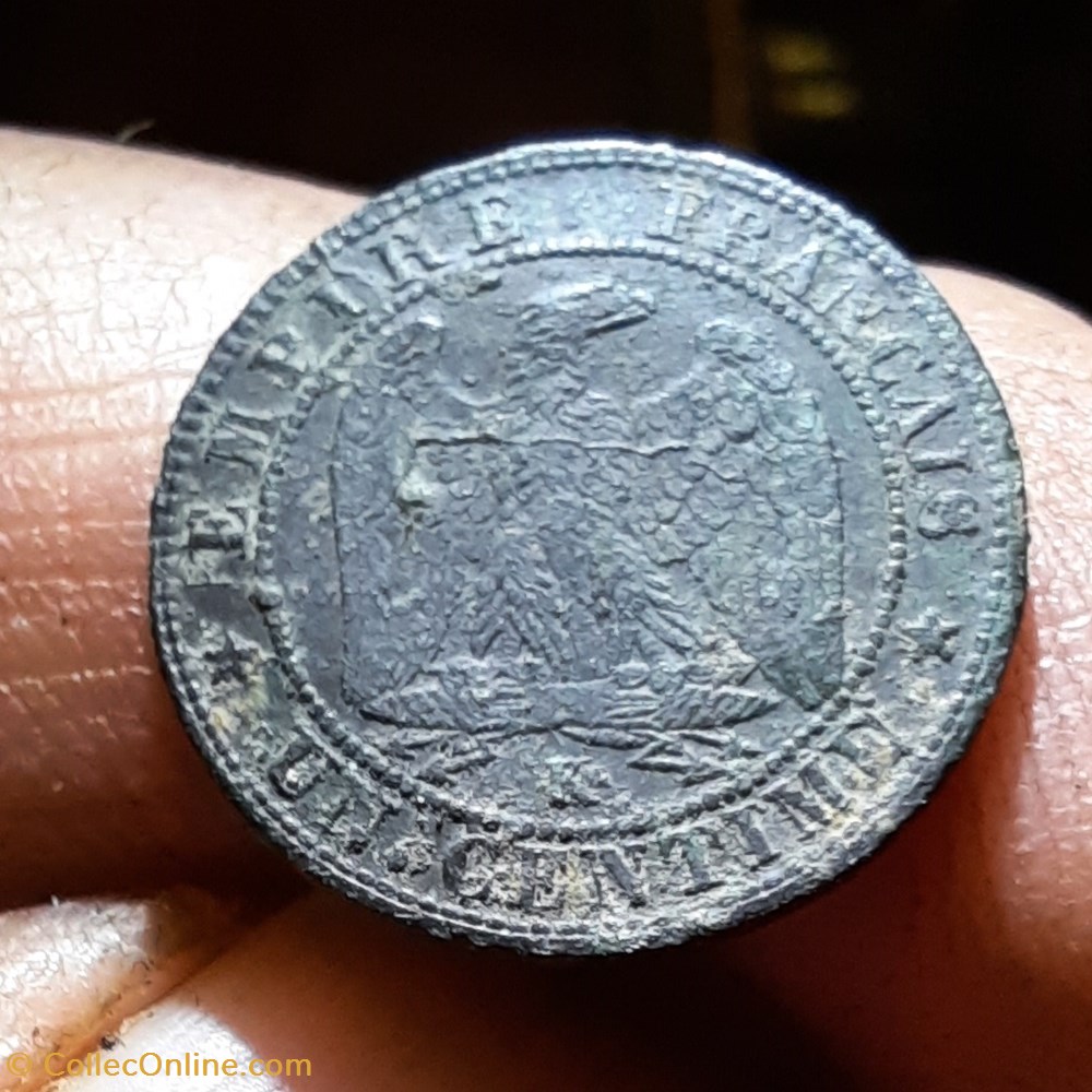 Naoleon 3 A/Tete lauree a g R/Aigle D15.2 P0.91g F103/7 monnaies france modernes naoleon 3 a tete lauree a g r aigle d15 2 p0 91g f103 7