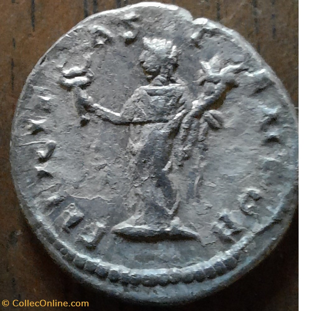 Geta A/Tete nue a d R/La Felicite debout a g +198 D18.5 P2.50g RCV 7174 C44 RIC2 monnaie antique av jc ap romaine republicaine imperiale geta a tete nue a d r la felicite debout a g 198 d18 5 p2 50g rcv 7174 c44 ric2