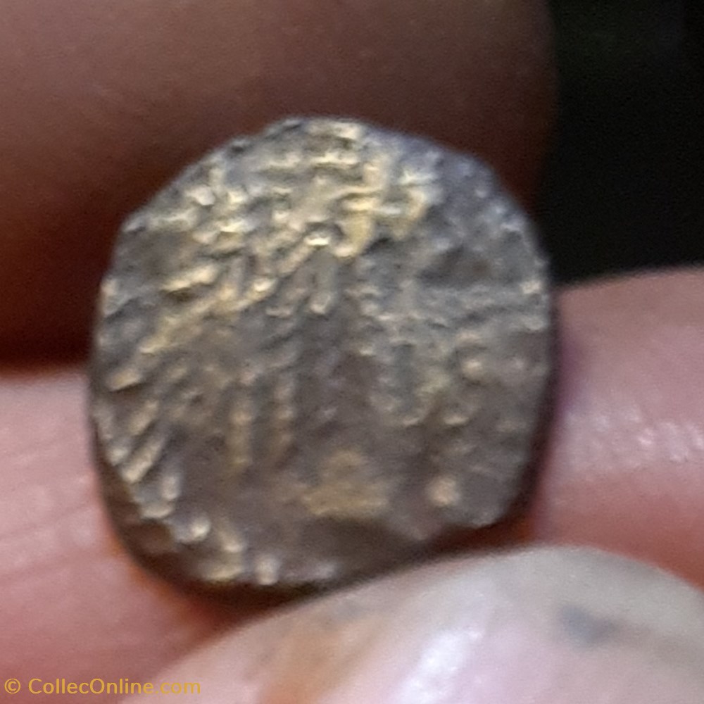 monnaies antiquite jc gauloises cavaillon a tete de mars a d r tete apollon a d 30 40 d13 9 p1 29g lt2572 feugere cav 2563