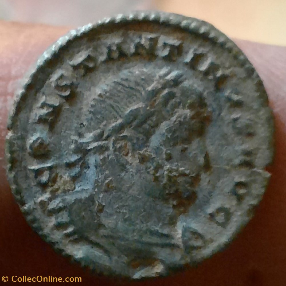 Constantin 1° 2 monnaies antiques constantin 1