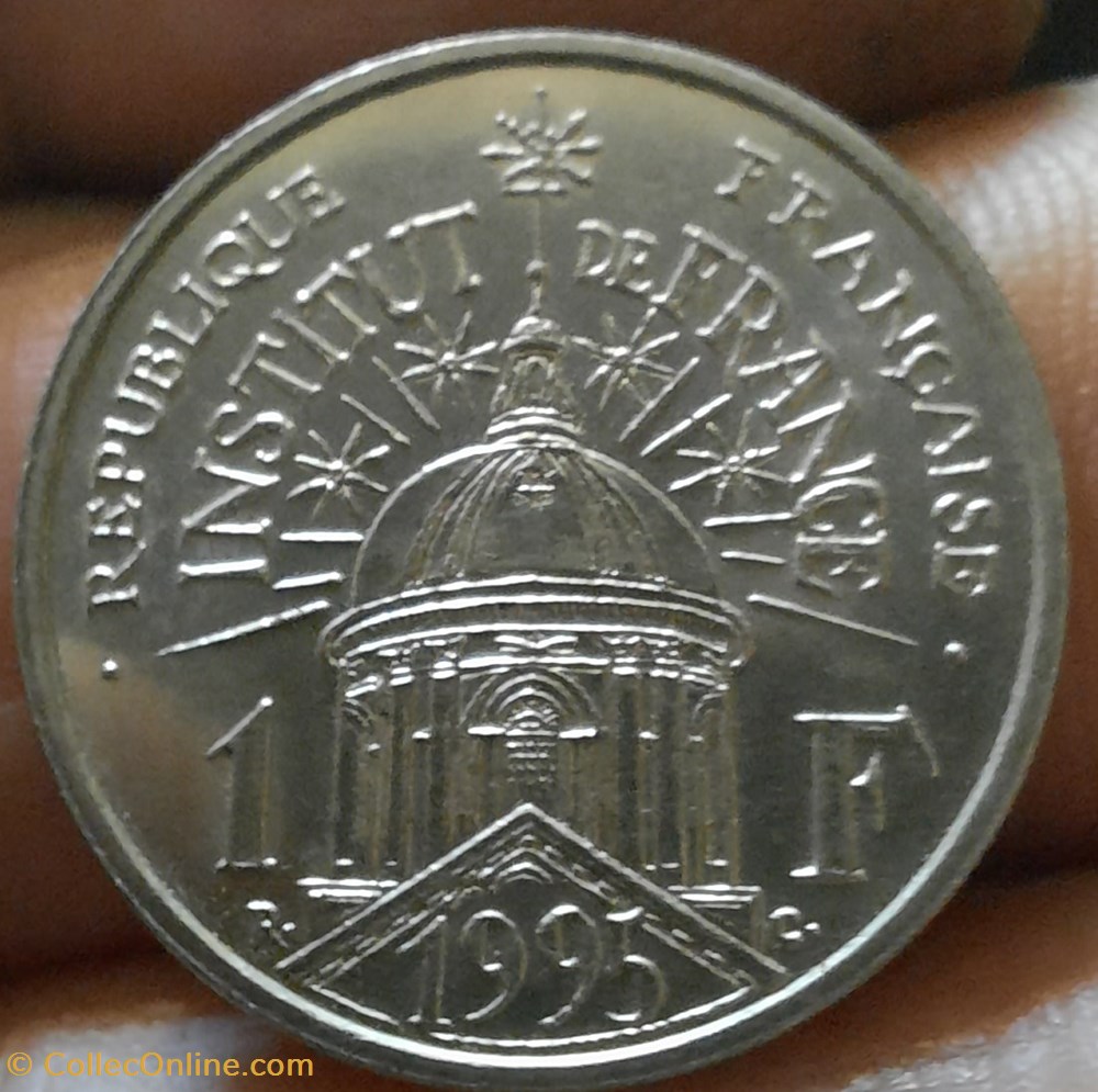 monnaies monde france cinquieme republique 1 francs 1995