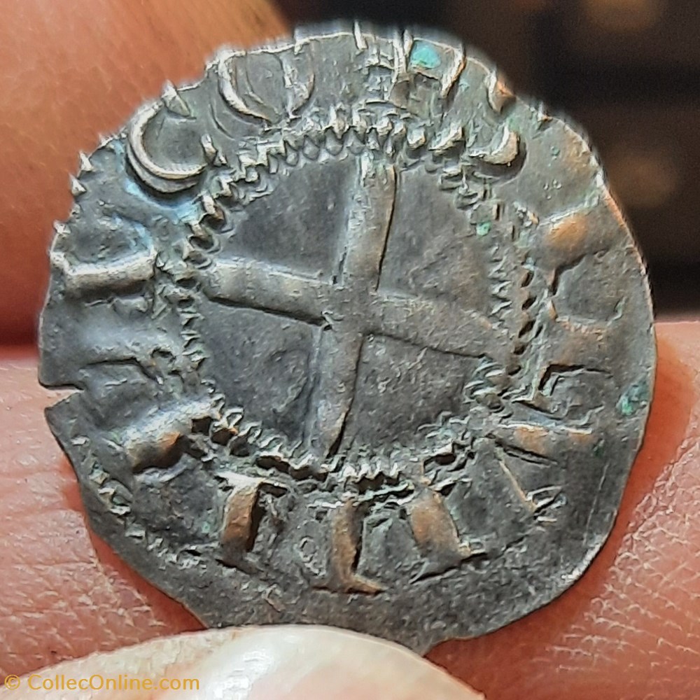 Prieure de Souvigny A/Buste st Mayeul R/ Croix +1180+1230 Bd359 PA2170 (48/3) monnaies france feodales prieure de souvigny a buste st mayeul r croix 1180 1230 bd359 pa2170 48 3