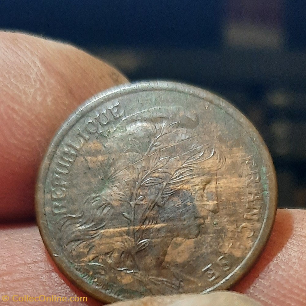 Troisieme rEPUBLIQUE A/Buste Lberte a d R/Legende ,brache olivier D20 P 2.01g F110/16 monnaies france modernes troisieme republique a buste lberte a d r legende brache olivier d20 p 2 01g f110 16
