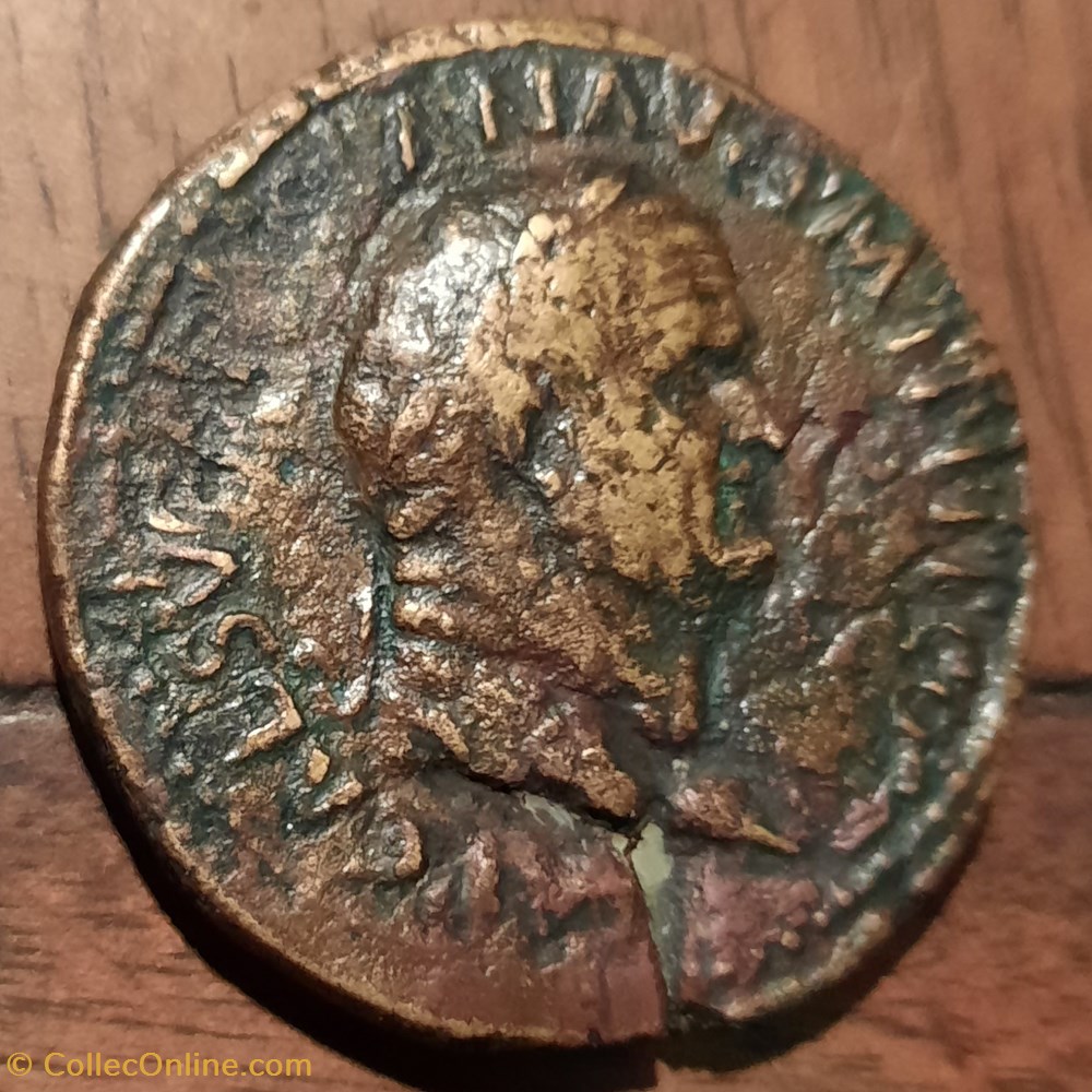 Vespasien A/Tete lauree a d R/ La Judee implorant assise +71 D32.8 P 22.88 RCV2325 RIC161 2 monnaie antique av jc ap romaine republicaine imperiale vespasien a tete lauree a d r la judee implorant assise 71 d32 8 p 22 88 rcv2325 ric161