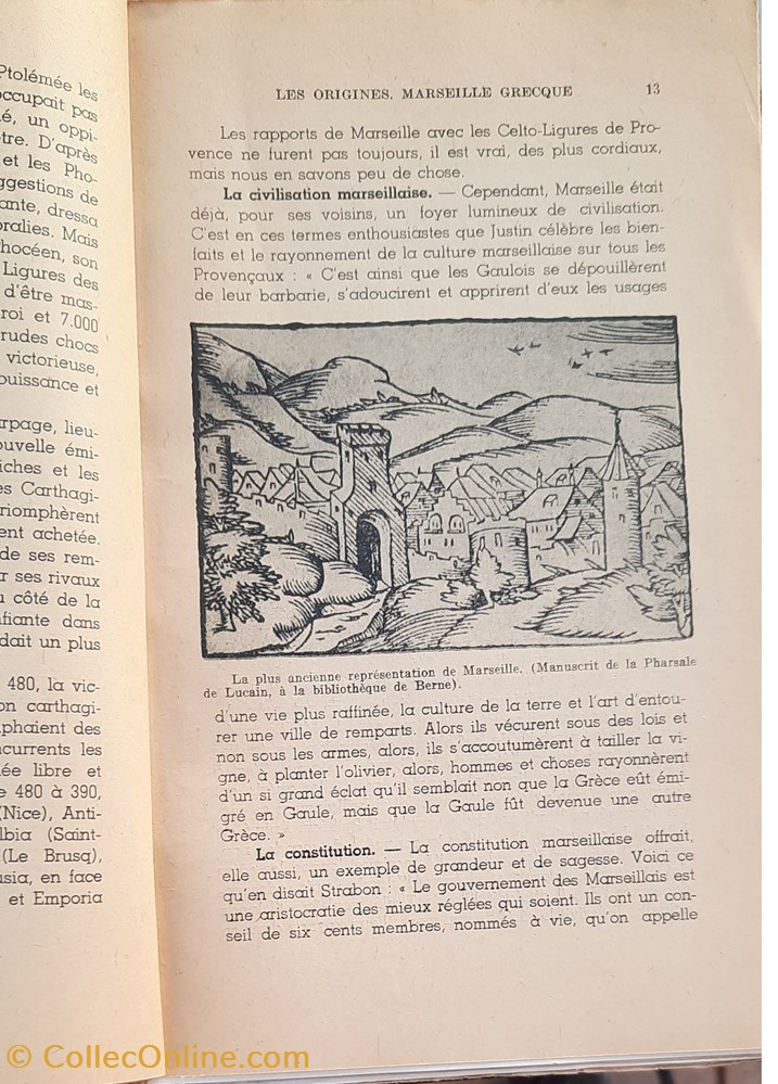 livres bd revues histoire de marseille gabrielle castellari 1945 librairie paul ferran marseille