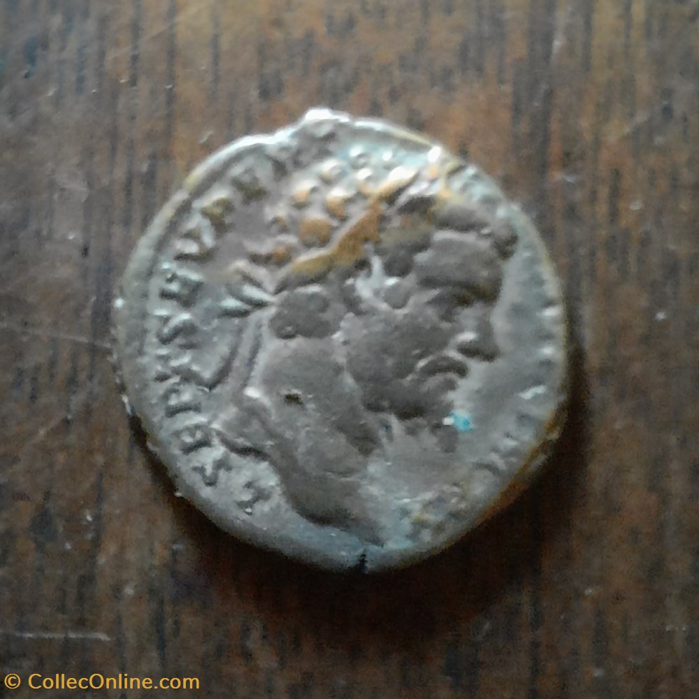 Septime Severe A/Tete lauree a d R/Pax assise a g D16.5 P 3.31 RCV6319 C 357 RIC 118 monnaie antique av jc ap romaine republicaine imperiale septime severe a tete lauree a d r pax assise a g d16 5 p 3 31 rcv6319 c 357 ric 118