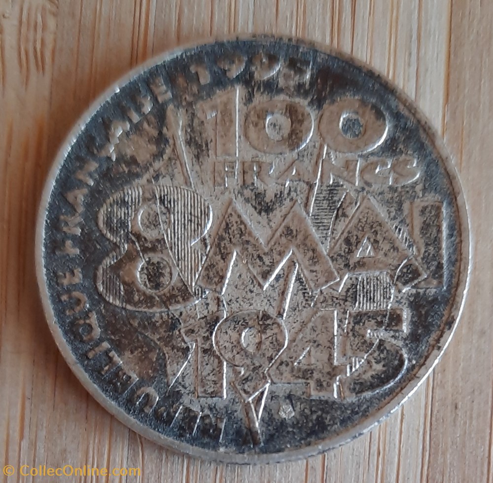 monnaie france moderne 5 republique a drapeaux allies r deux drapeaux d31 p 15 06g f463 2