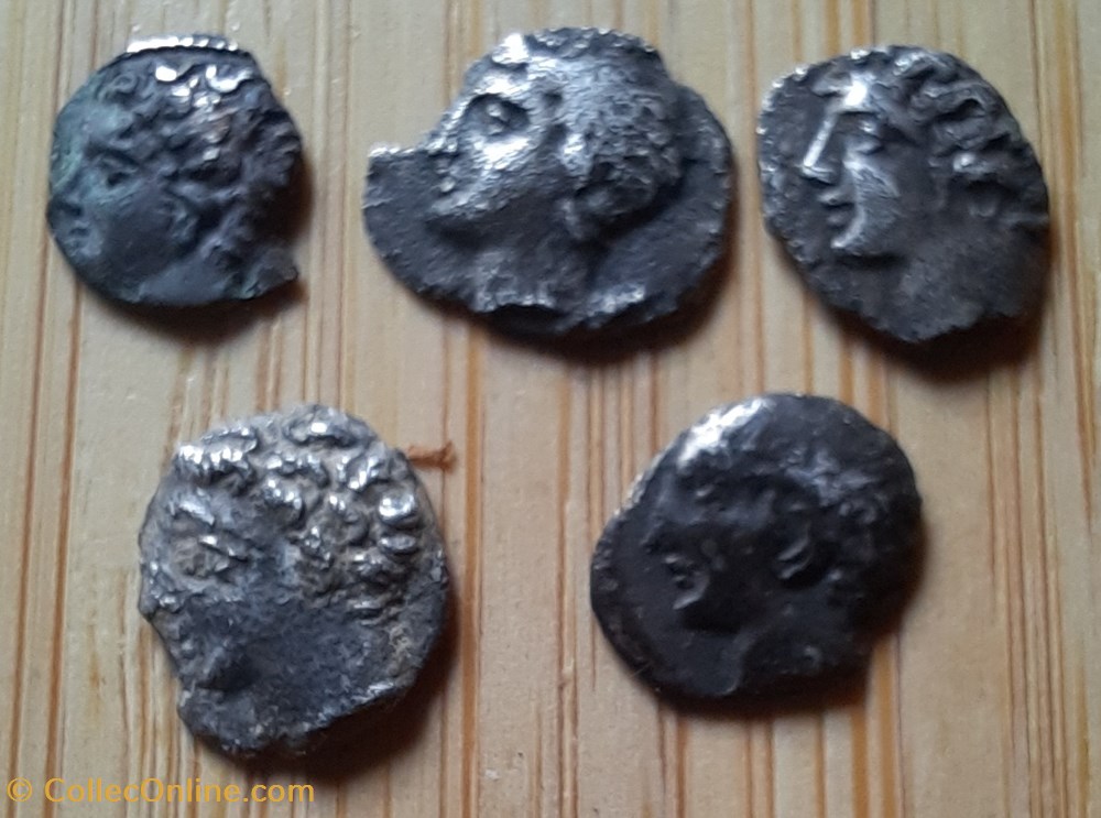 Marseille Oboles monnaies antiques celtes marseille oboles