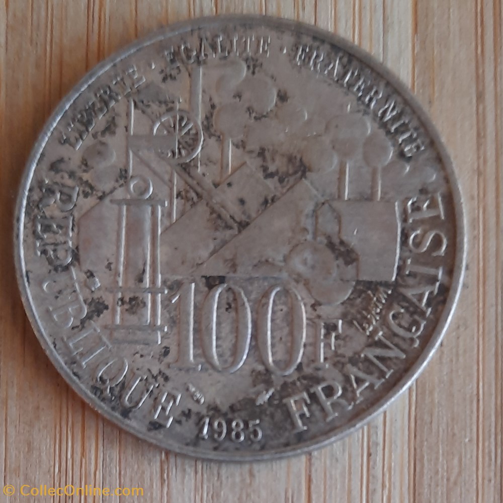 monnaie france moderne 5 republique a buste zola r puit des mines d31 p 14 98g f 453 2