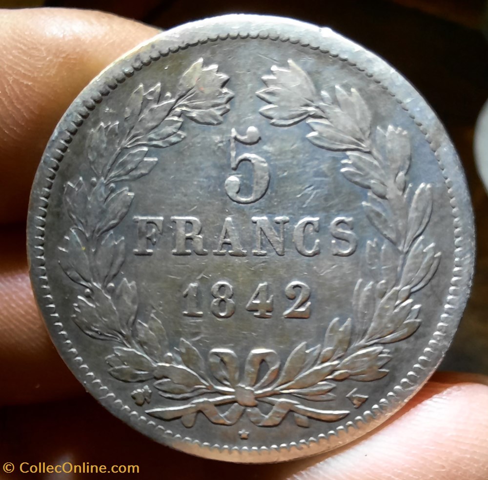 Louis philippe 1° A/Tete couronnee a d R/Couronne D37.2 P 24.87f F324/98 monnaies france modernes louis philippe 1 a tete couronnee a d r couronne d37 2 p 24 87f f324 98