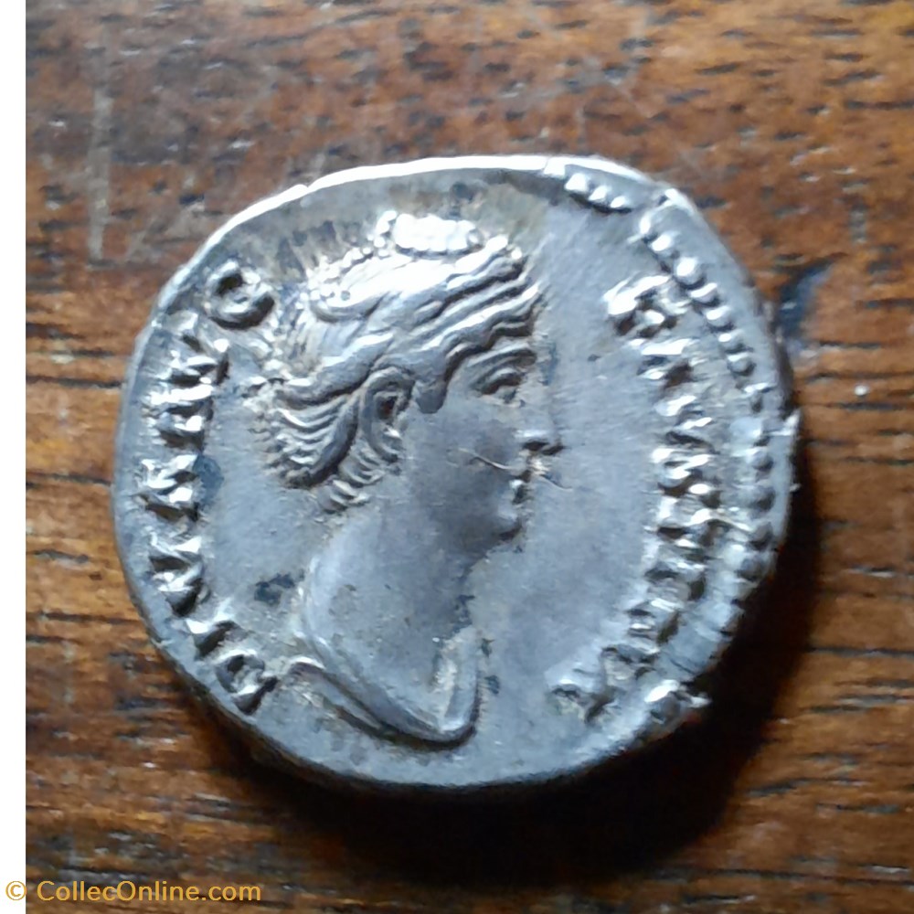 Faustine 1 A/Tete a d R/ Ceres debout a g ANEPIGRAPHIQUE. D 16.6 P3.42g PAS DE REFERENCE monnaie antique av jc romaine republicaine imperiale faustine 1 a tete a d r ceres debout a g anepigraphique d 16 6 p3 42g pas de reference