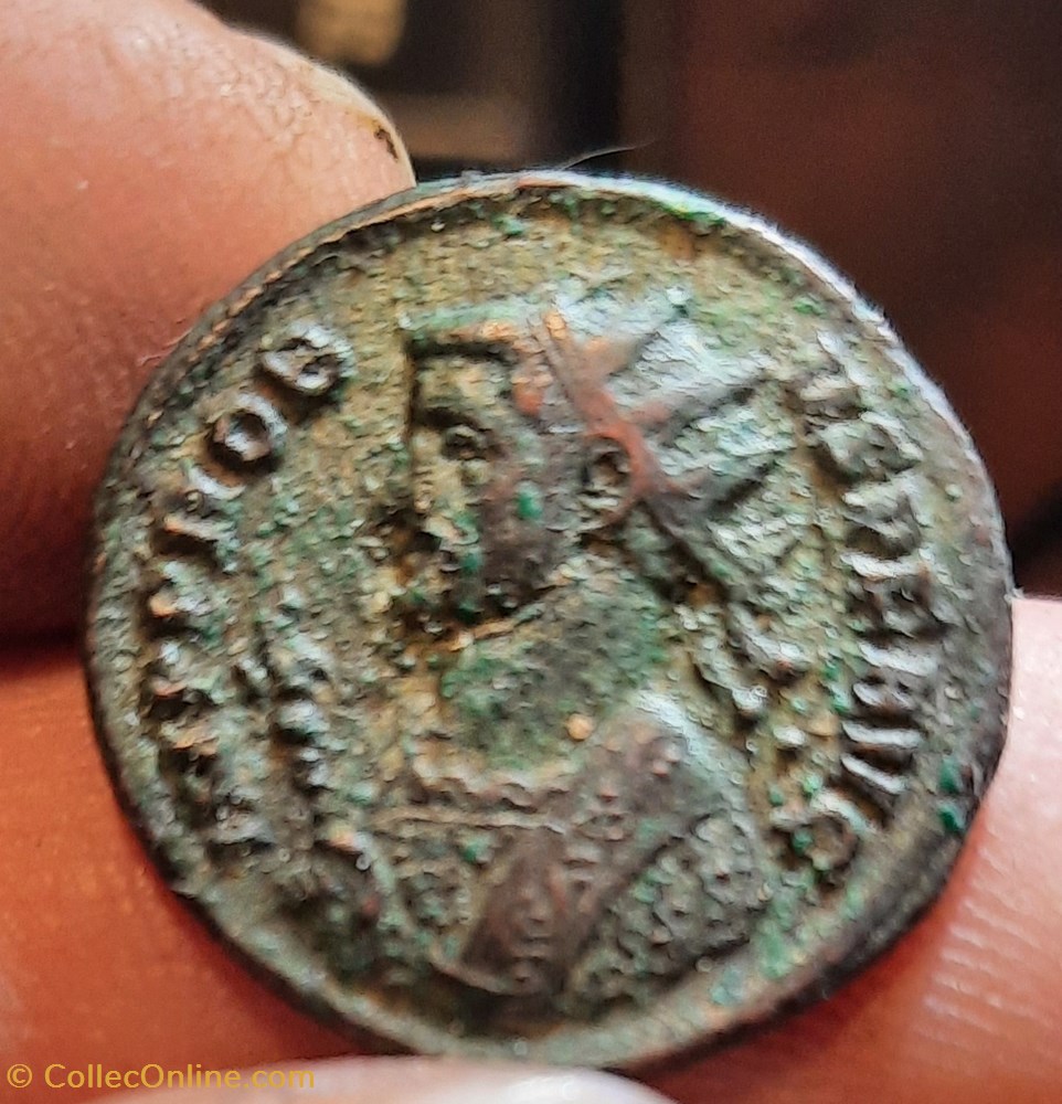 Probus A/Tete radiee a g R/ Soleil conduisant quadrige D21 P3.66g C650 RIC 200H monnaies antiquite av jc ap romaines republicaines imperiales probus a tete radiee a g r soleil conduisant quadrige d21 p3 66g c650 ric 200h