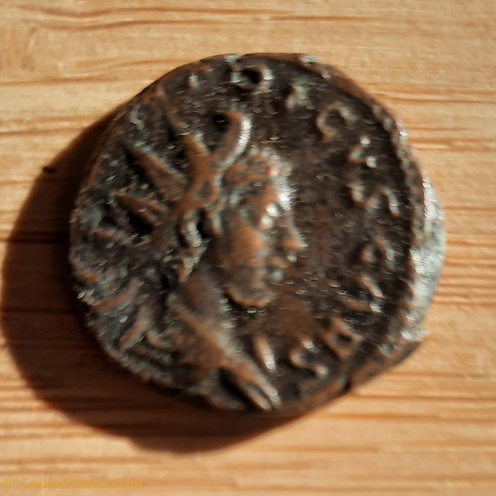 Tetricvs 2 A/Tete radiee a d R/ L Esperance debout a g +272+273 D 17.7 P 3.32g RIC270 C 88 RCV11292 monnaie antique av jc ap romaine republicaine imperiale tetricvs 2 a tete radiee a d r l esperance debout a g 272 273 d 17 7 p 3 32g ric270 c 88 rcv11292