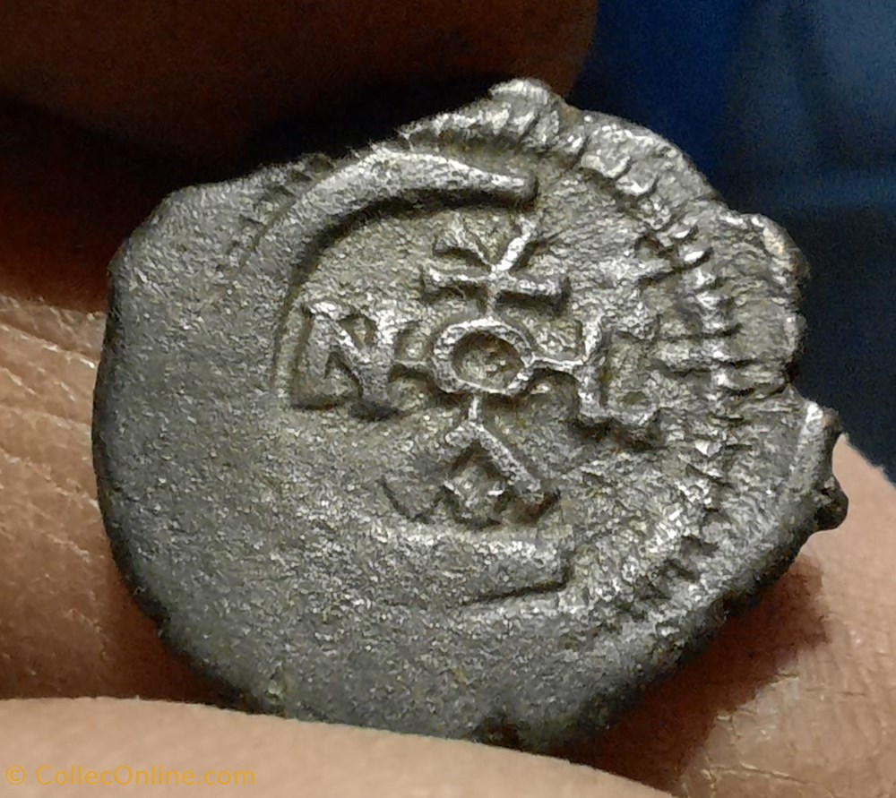 Justinien 1° ref c321 monnaies byzantines a justinien 1 ref c321