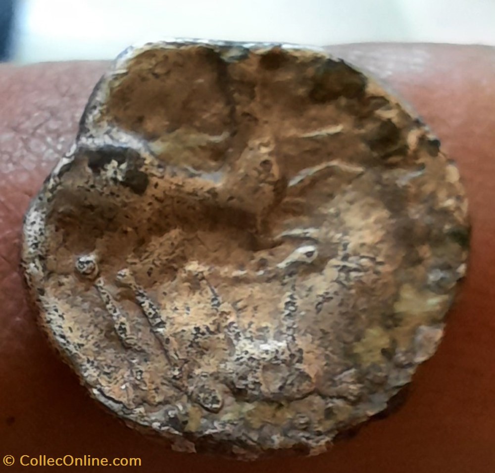 Eduens 3 monnaies antiques a celtes eduens