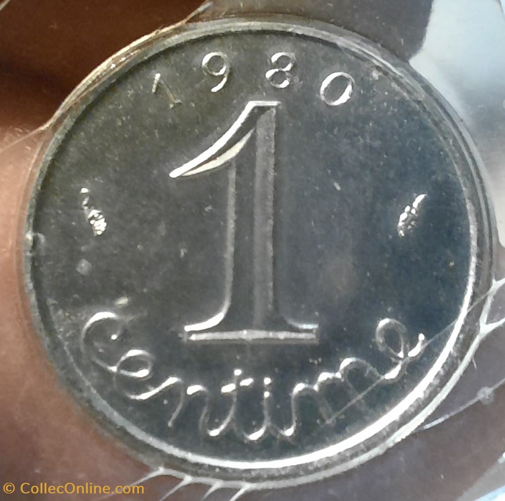 Cinquieme Republique Un Centime monnaies monde france cinquieme republique un centime