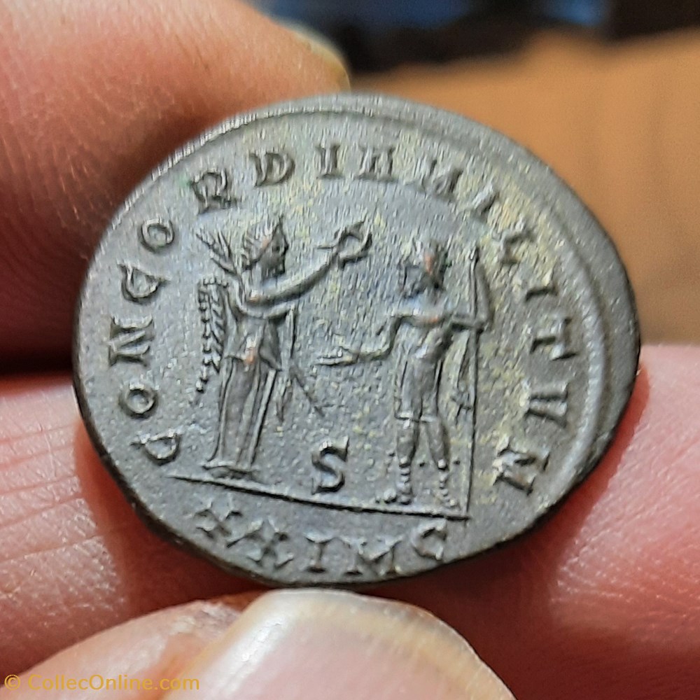 Probus A/Buste radie a d R/Victoire et probus face a face D22.5 P4.07g C172 RIC 908 monnaies antiquite av jc ap romaines republicaines imperiales probus a buste radie a d r victoire et probus face a face d22 5 p4 07g c172 ric 908