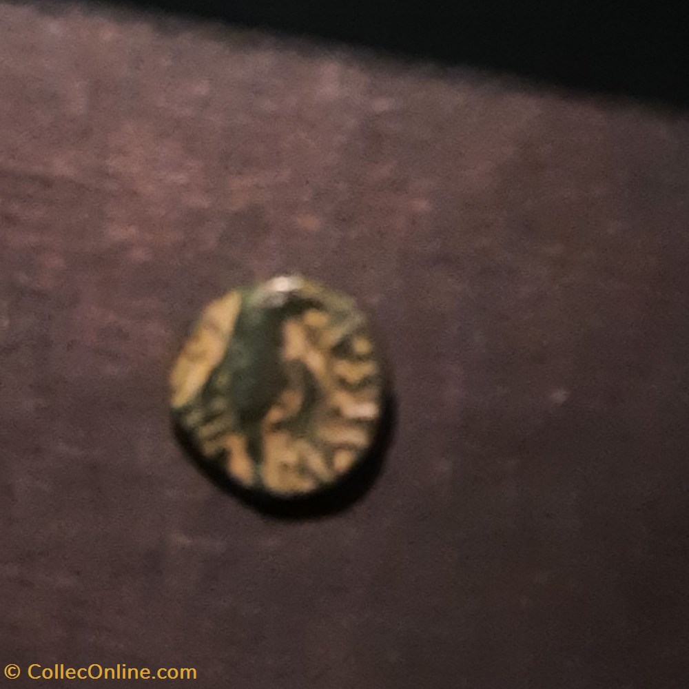 monnaie antique av jc ap gauloise marseille pb a l aigle a tete de minerve a d r aigle macca 49 25 d12 p1 70 feugere pbm 85