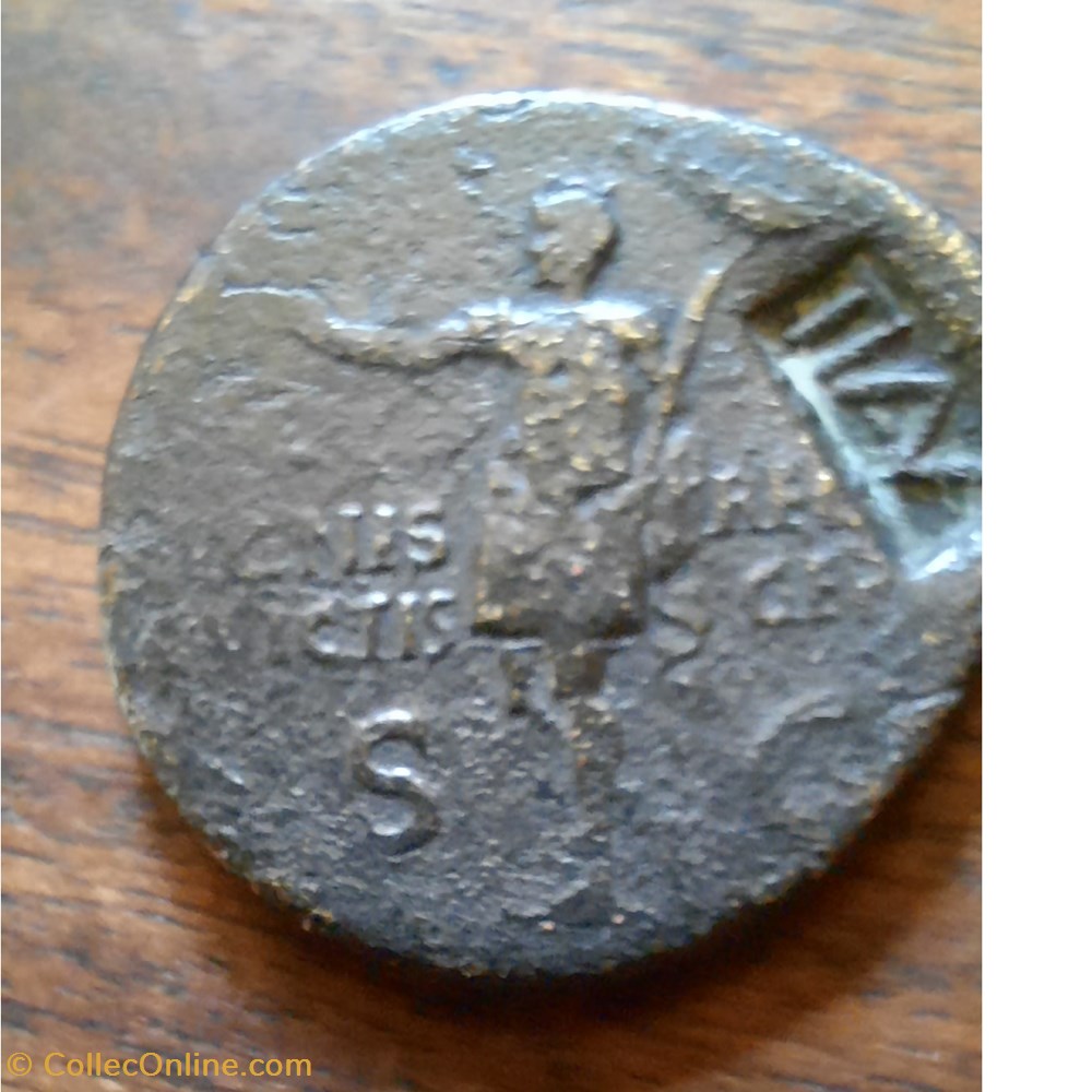 Germanicvs A/Germanicus dans quadrige R/Germanicus habit militaire D27.3 P12.31 RCV 1820 C7 RIC57 monnaie antique av jc ap romaine republicaine imperiale germanicvs a germanicus dans quadrige r germanicus habit militaire d27 3 p12 31 rcv 1820 c7 ric57