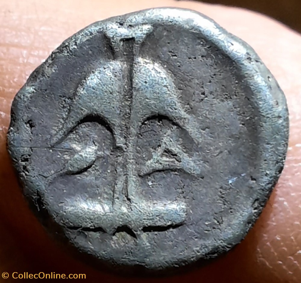 Thrace Apollonia Pontica A/Tete meduse R/Ancre -400-350 D14 P2.72g SNG BM160-X monnaies antiquite av jc grecques thrace apollonia pontica a tete meduse r ancre 400 350 d14 p2 72g sng bm160 x