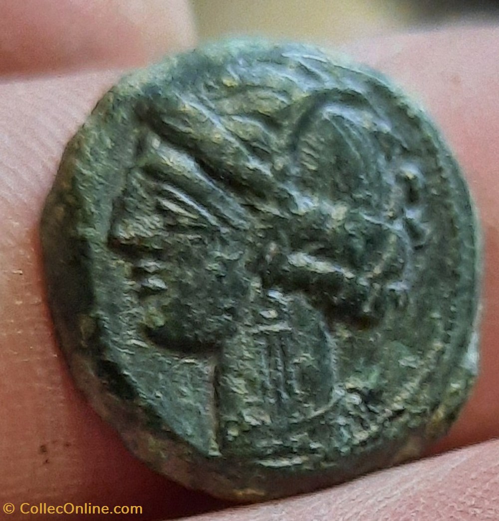 Grecque Carthage 3 monnaies antiques grecque carthage