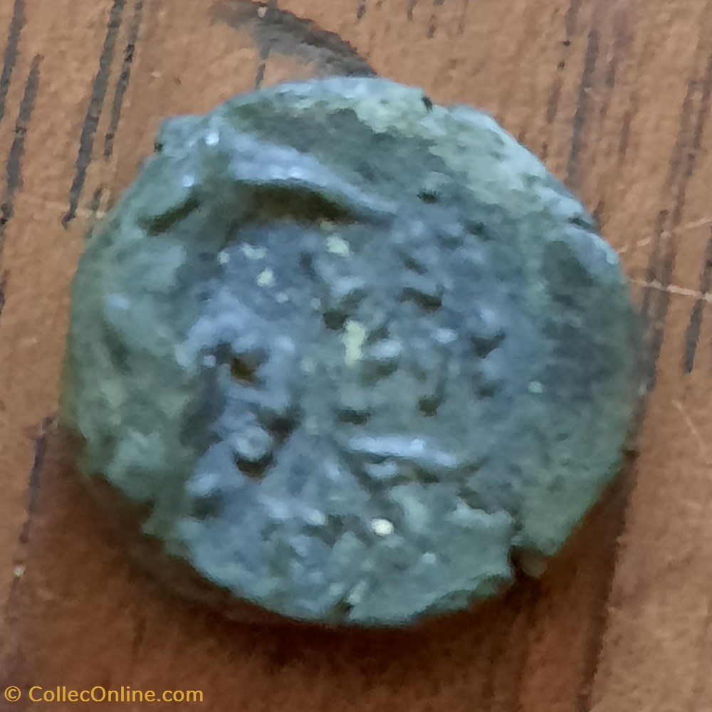 monnaie antique av jc ap gauloise marseille pb a l aigle a tete minerve a d r aigle a d 49 25 d12 9 p 2 60g feugere pbm 85 3