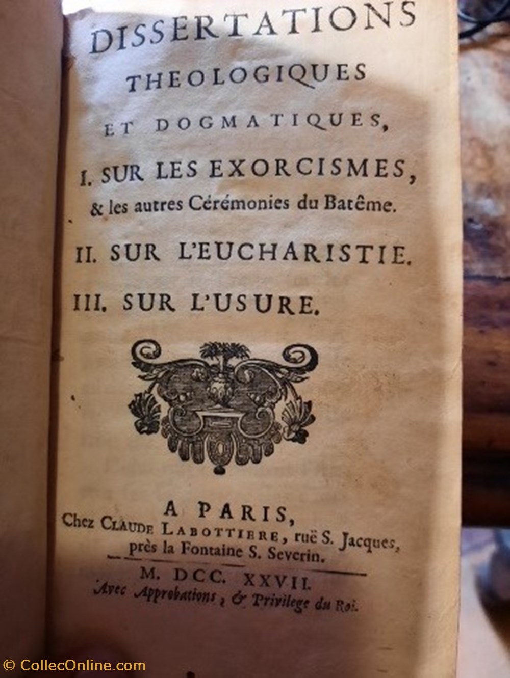 livres bd revues dissertations theologiques et dogmatiques exorcismes eucharistie usure