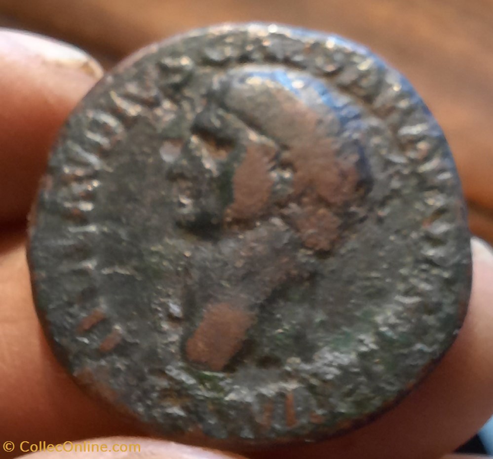 Rome Claude As monnaies antiques rome claude as