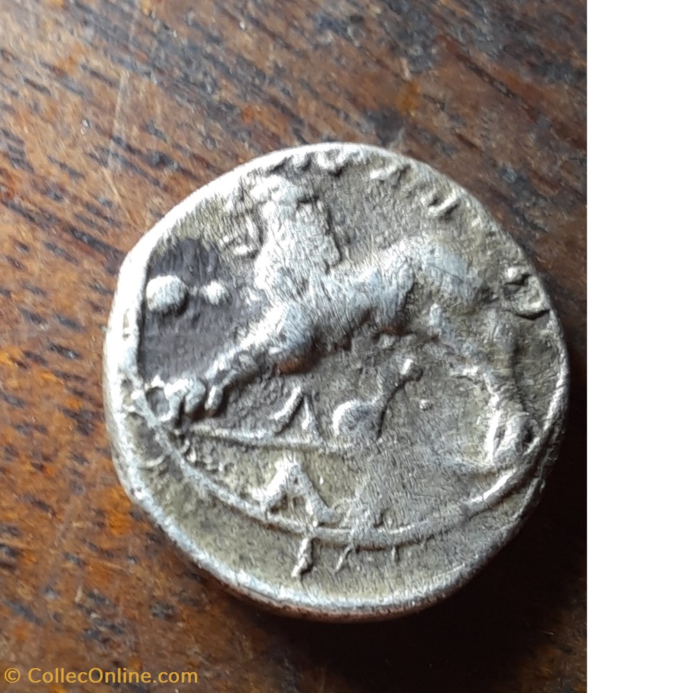 Marseille A/Tete d Artemis a d R/Lion bondissant a g -125-90 D15 P2.34g Feugere 44-6 monnaie antique av jc ap gauloise marseille a tete d artemis a d r lion bondissant a g 125 90 d15 p2 34g feugere 44 6