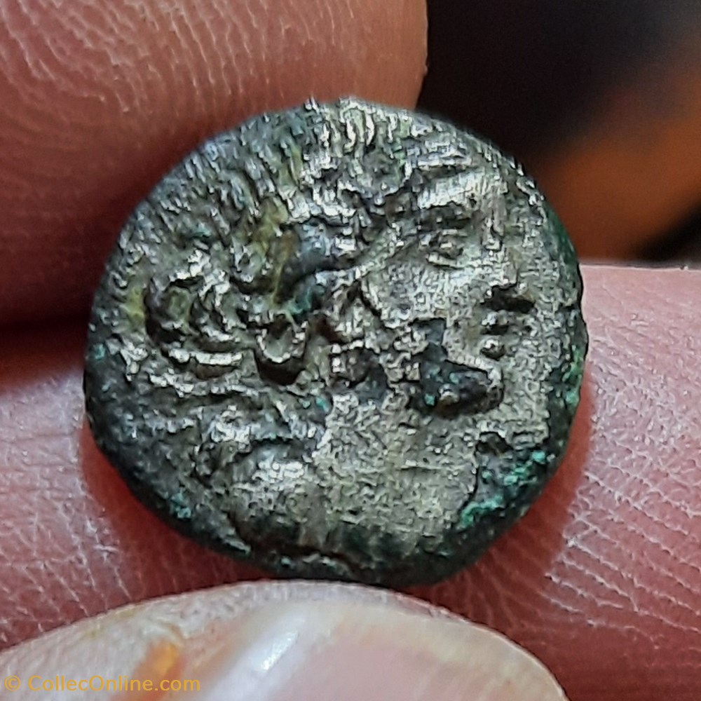 Marseille Drachme fourree A/Buste Artemi a d R / Lion a d -90-50 D14.9 P2.07g Feugere DRM55-32 monnaies antiquite av jc ap gauloises marseille drachme fourree a buste artemi a d r lion a d 90 50 d14 9 p2 07g feugere drm55 32