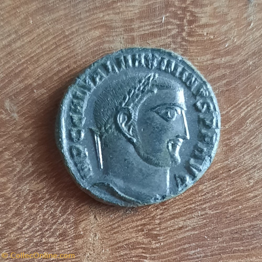 Maximin 2 Daia A/Tete lauree a d R/Sol debout a g D21.3 P 4.78g RIC 73bC 161 monnaie antique av jc ap romaine republicaine imperiale maximin 2 daia a tete lauree a d r sol debout a g d21 3 p 4 78g ric 73bc 161