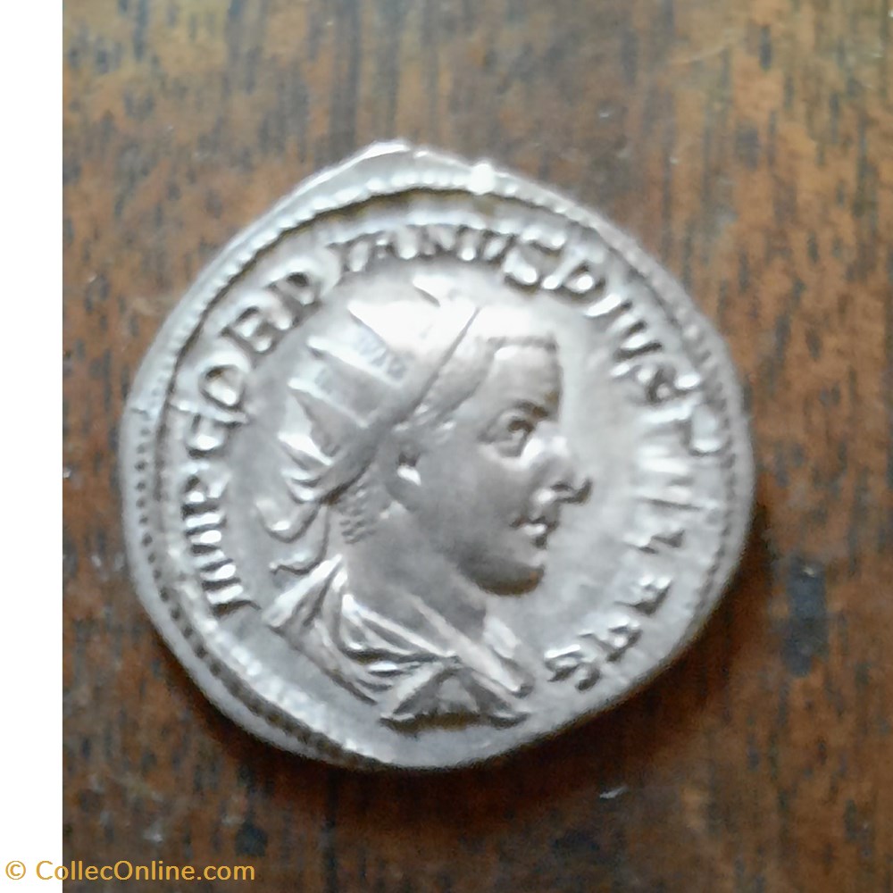 Gordien 3 A Buste radie a d R/Jupiter nu debout a g+241 +243 D 21.8 P3.96g RCV 8615 C 109 RIC 84 monnaie antique av jc ap romaine republicaine imperiale gordien 3 a buste radie a d r jupiter nu debout a g 241 243 d 21 8 p3 96g rcv 8615 c 109 ric 84