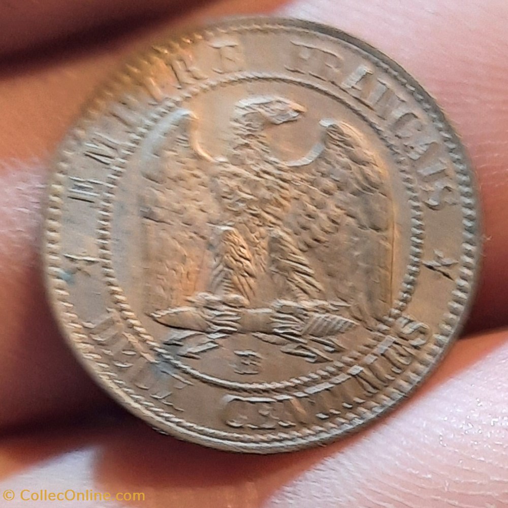 Napoleon 3 A/Tete nue a g R/Aigle D20 P 2.01g F108A/5 monnaies france modernes napoleon 3 a tete nue a g r aigle d20 p 2 01g f108a 5
