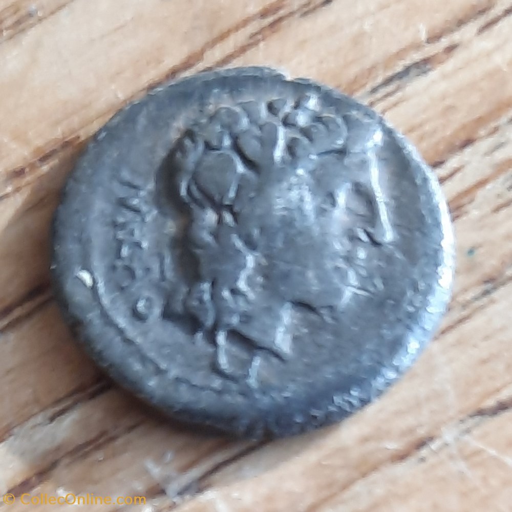 Republique Romaine Porcia A / Tete Bacchus a d R /Victoire assise a d D14.5 P1.95g RCV248 monnaie antiquite av jc ap republicaine imperiale republique romaine porcia a tete bacchus a d r victoire assise a d d14 5 p1 95g rcv248