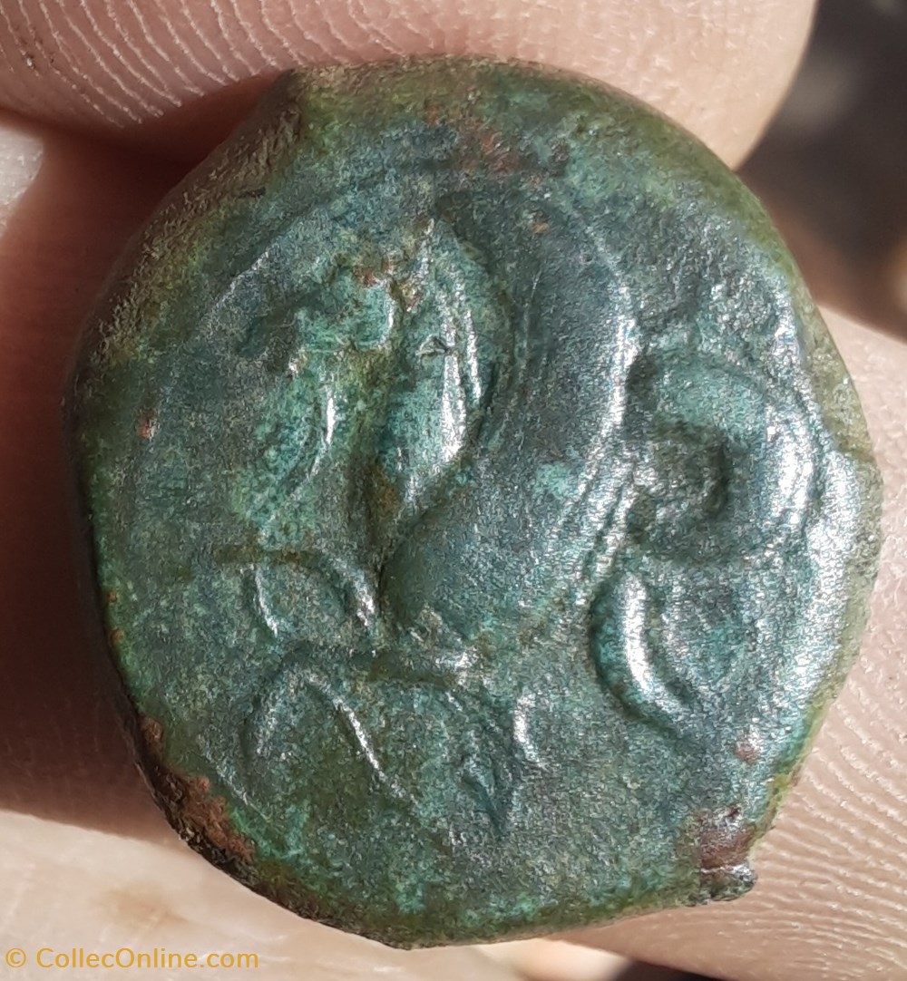Grece Syracuse 4 monnaies antiques grece syracuse