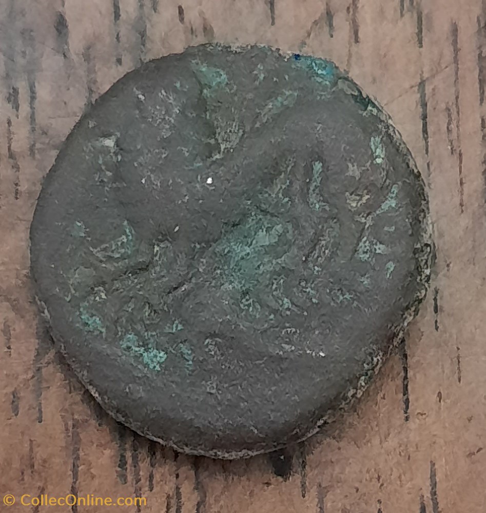 Remes A/Tete a g ,torque R/Lion a g ,esses et annelet -60-40 D16.3 P5.53g LT8082 monnaies antiquite av jc ap celtes remes a tete a g torque r lion a g esses et annelet 60 40 d16 3 p5 53g lt8082