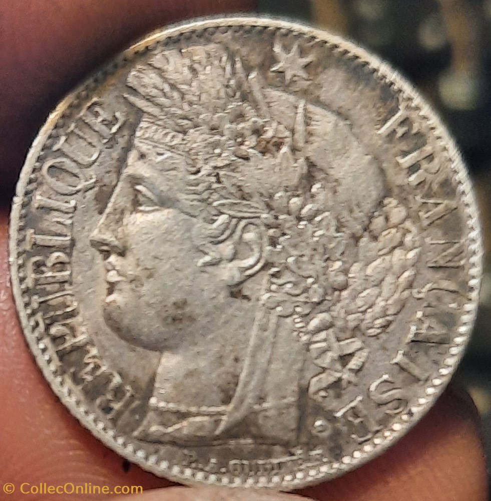 Troisieme Republique A / Tete de Ceres a g R/Couronne chene et laurier D23 P5g F216/10 monnaies france modernes troisieme republique a tete de ceres a g r couronne chene et laurier d23 p5g f216 10